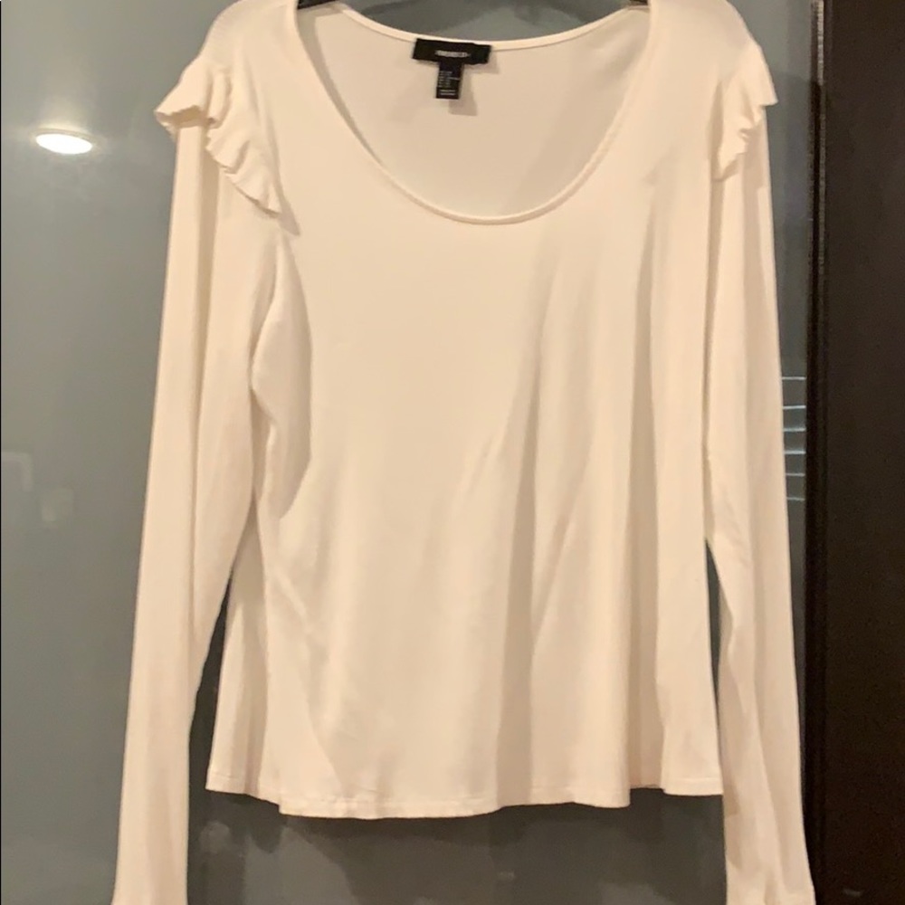 White U-Neck